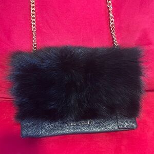 Ted Baker Purse Fuzzi Genuine Shearling Crossbody
